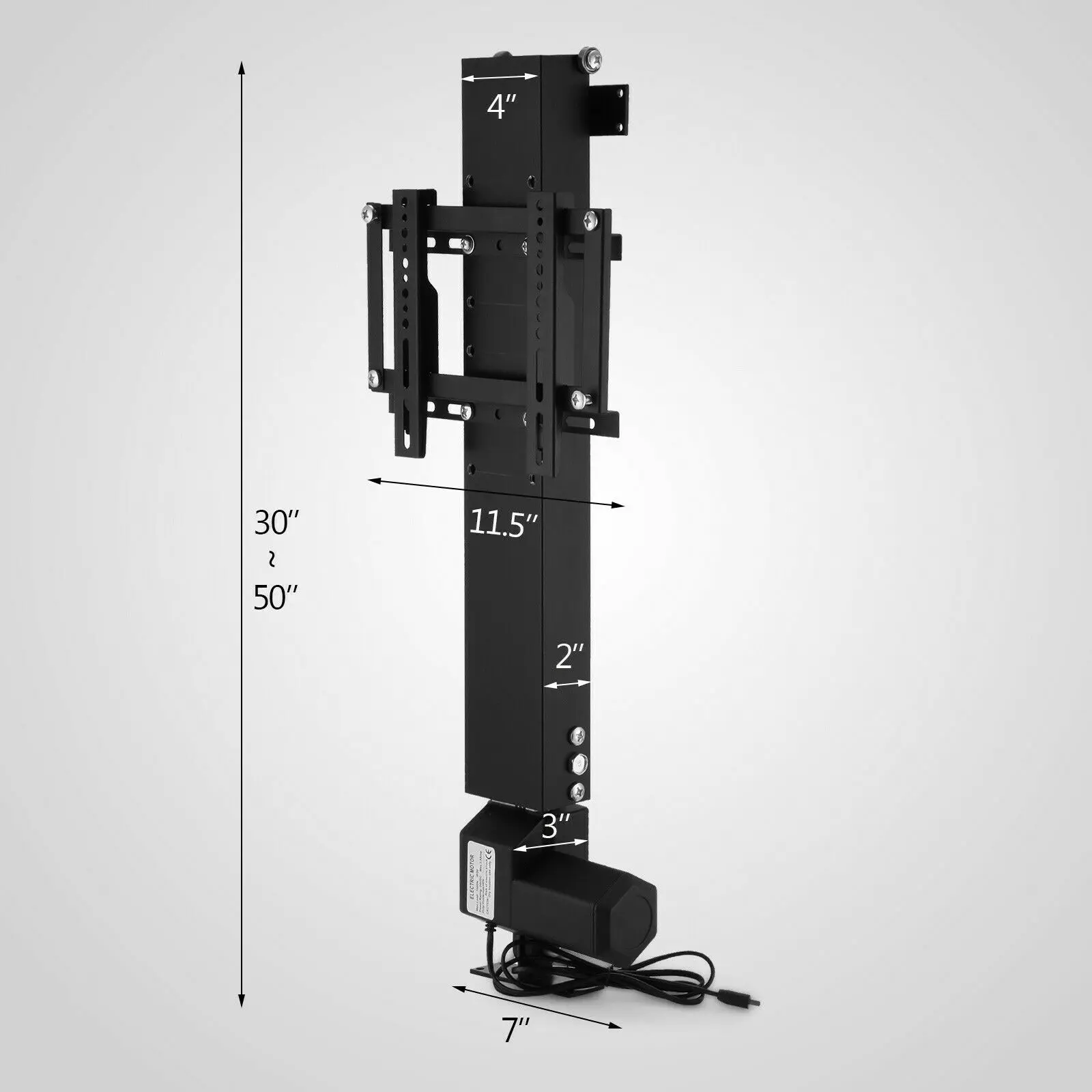 Soporte elevador de TV motorizado de 20 , gabinete de TV de 14-37 ,  carrera de 500mm con controlador - AliExpress