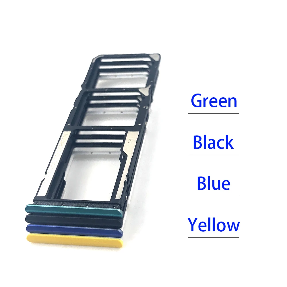 SIM Tray Holder For Xiaomi Poco X3 NFC M3 F3 F2 Pro Sim Card Tray Slot Holder Adapter Socket Repair Parts sim card accessories