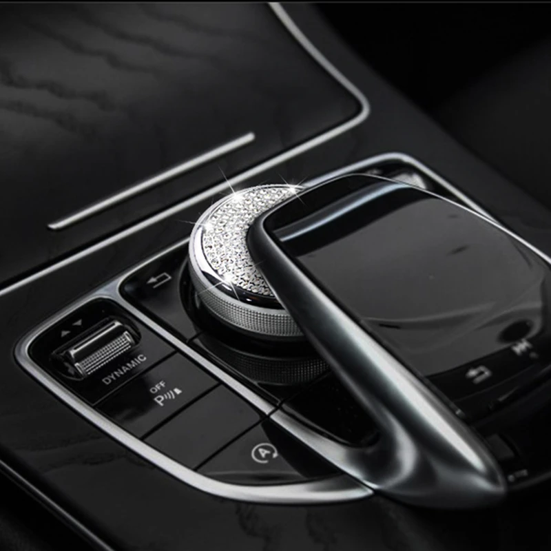 Мультимедийная кнопка с фиксацией-инкрустированная для Mercedes-Benz аксессуары GLC260 C-class C200LE300