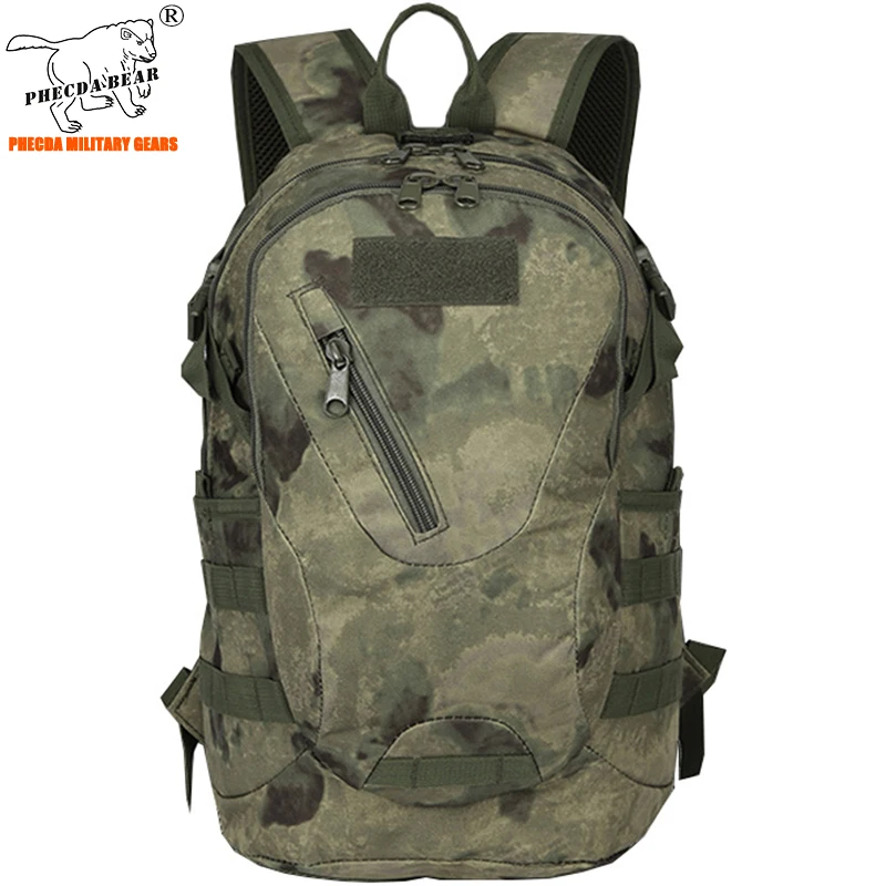 

Small tactical backpack Atacs FG camouflage military assault backpack hiking pack cycling bagpack 20l military backpack camping