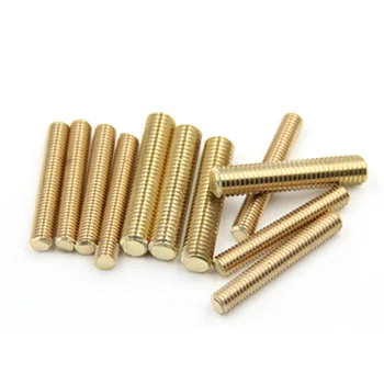 

10pcs M12 x 80mm Brass All Thread Threaded Rod Bar Studs,Pitch 1.75