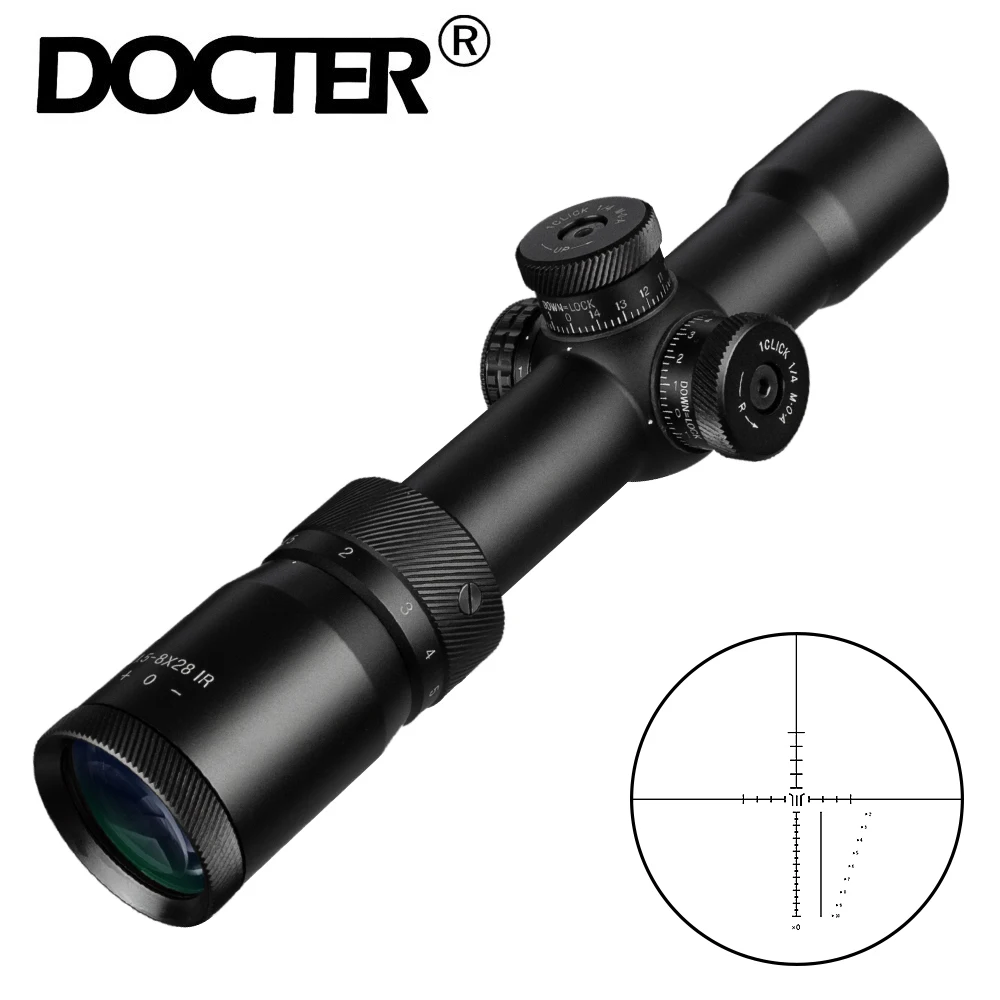 Оптический прицел Doctor 1 5 8X28 для охотничьей пневматической винтовки|Оптические прицелы| |