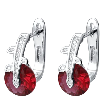 

Fahmi 2020 New Popular 100% 925 Sterling Silver Gold Earrings4-4 High Quality Original Jewellery For Women Party Wedding Gift