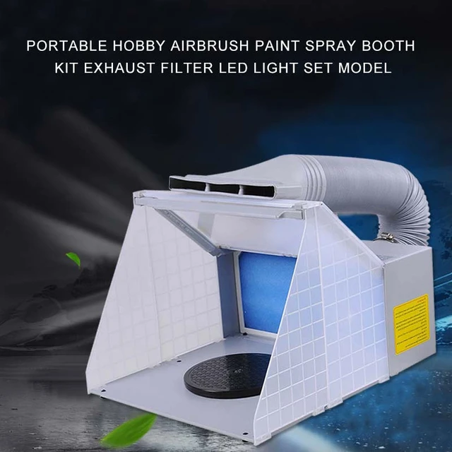 Airbrush cabina para Hobby modelado pintura trabajo en AliExpress