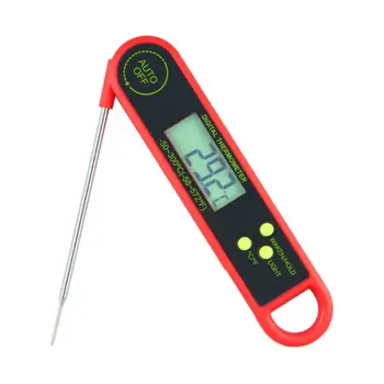 

Instant Read Meat Thermometer Kitchen Cooking Food Candy Thermometer with Backlight and Magnet for Oil Deep Fry BBQ Grill