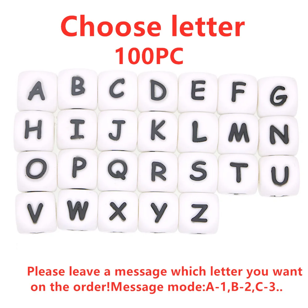 100pcs Choose letter