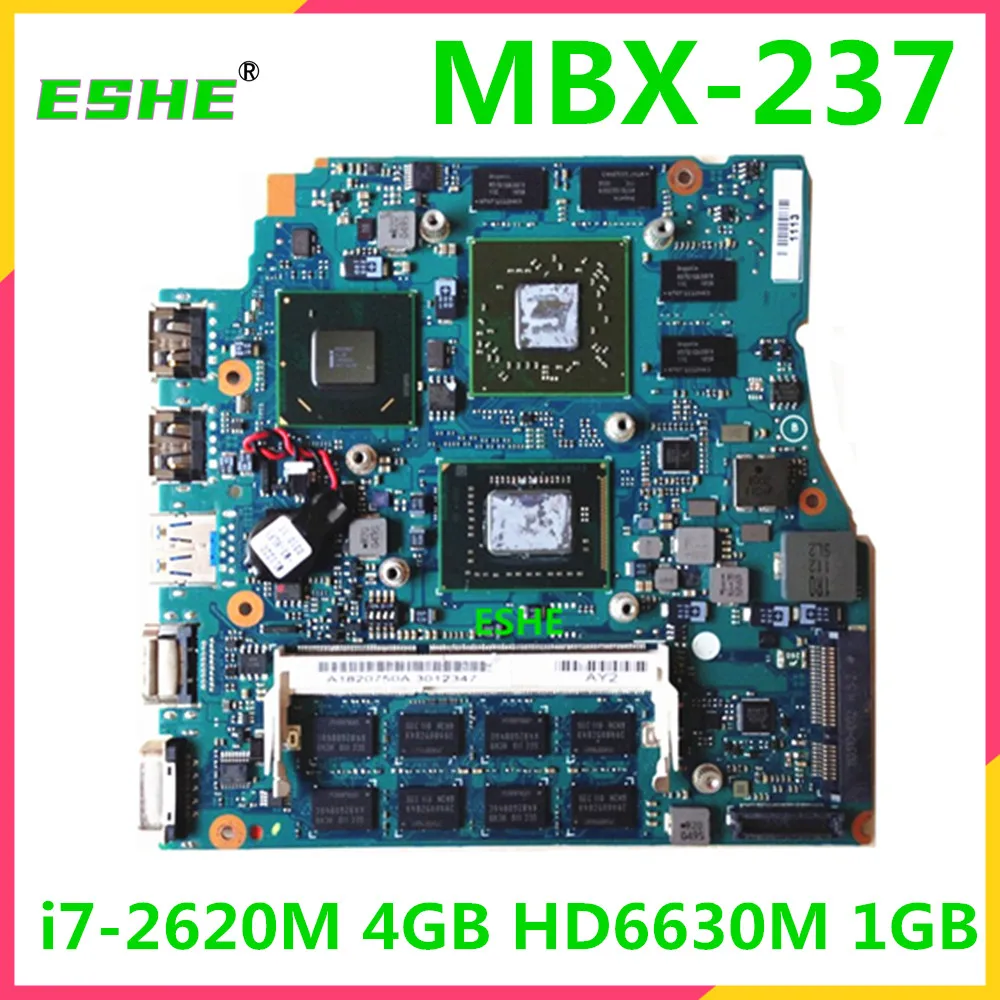 Для Sony VPCSA 13 3 дюймовый ноутбук материнская плата MBX-237 с i7-2620M Процессор 4 Гб