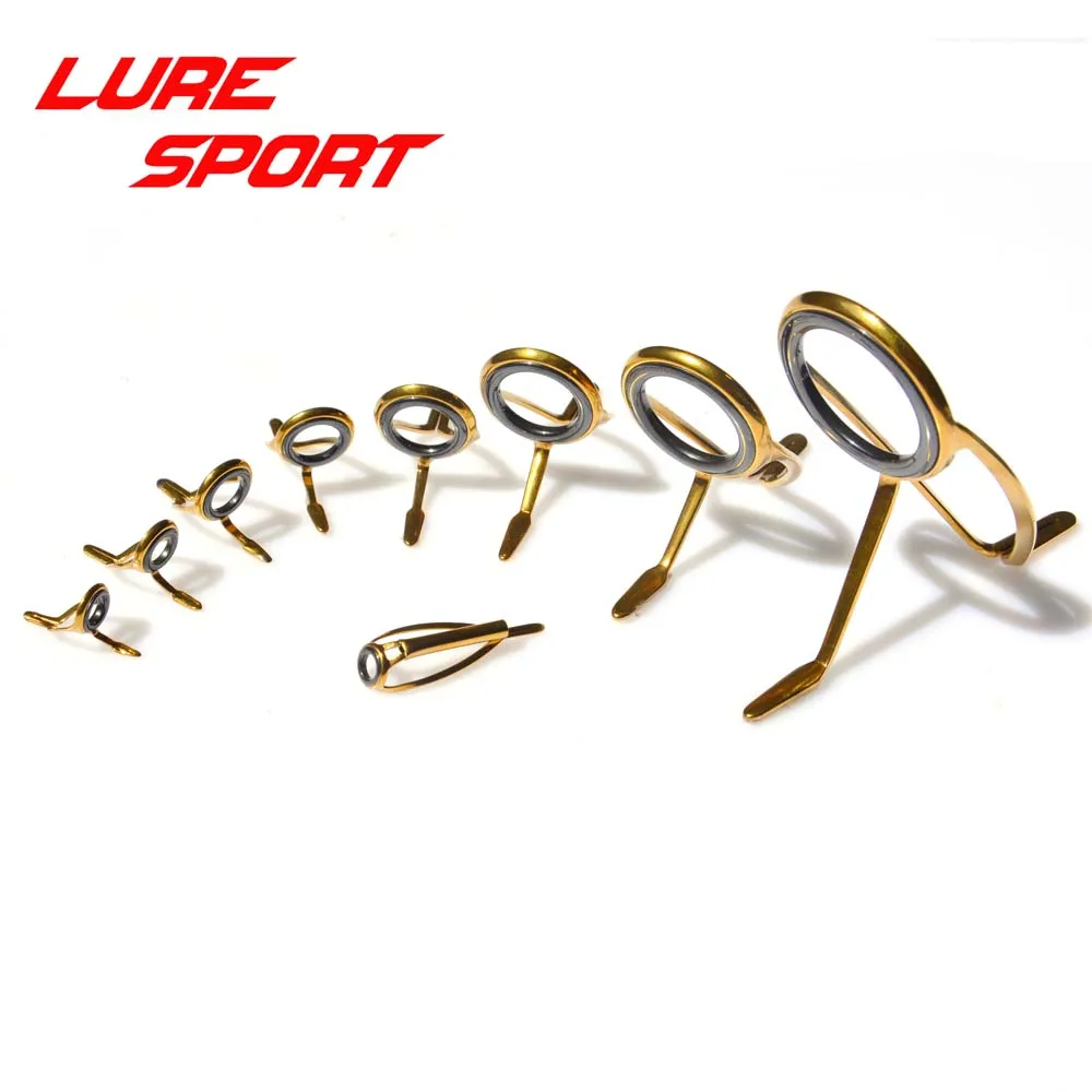 LureSport кВт направляющая MN 9 шт. набор направляющих из Золотой стали рама кольцо