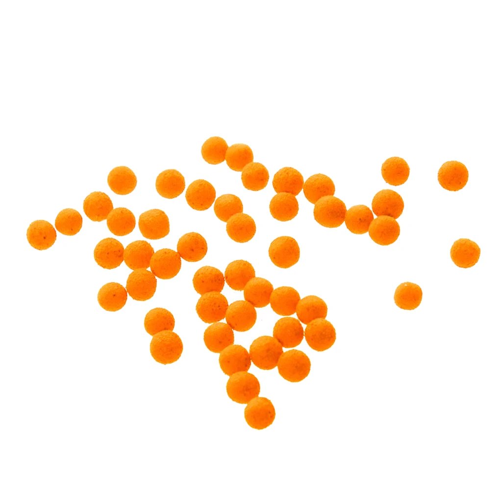 30pcs 10mm EVA Pop Up Boilies Fishing Floating Ball Beads Lures Artificial Baits Lightweight and Non-poisonous
