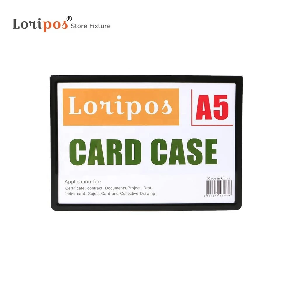 Plastic Warehouse Storage Shelf Label Tag Tab Sign Name Card Holders Soft Strong Magnetic Back Refrigerator Photo Magnet Frames