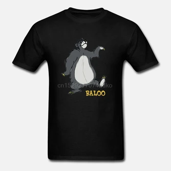 

Printed Men T Shirt Cotton O-Neck tshirts Baloo Short-Sleeve Women T-Shirt