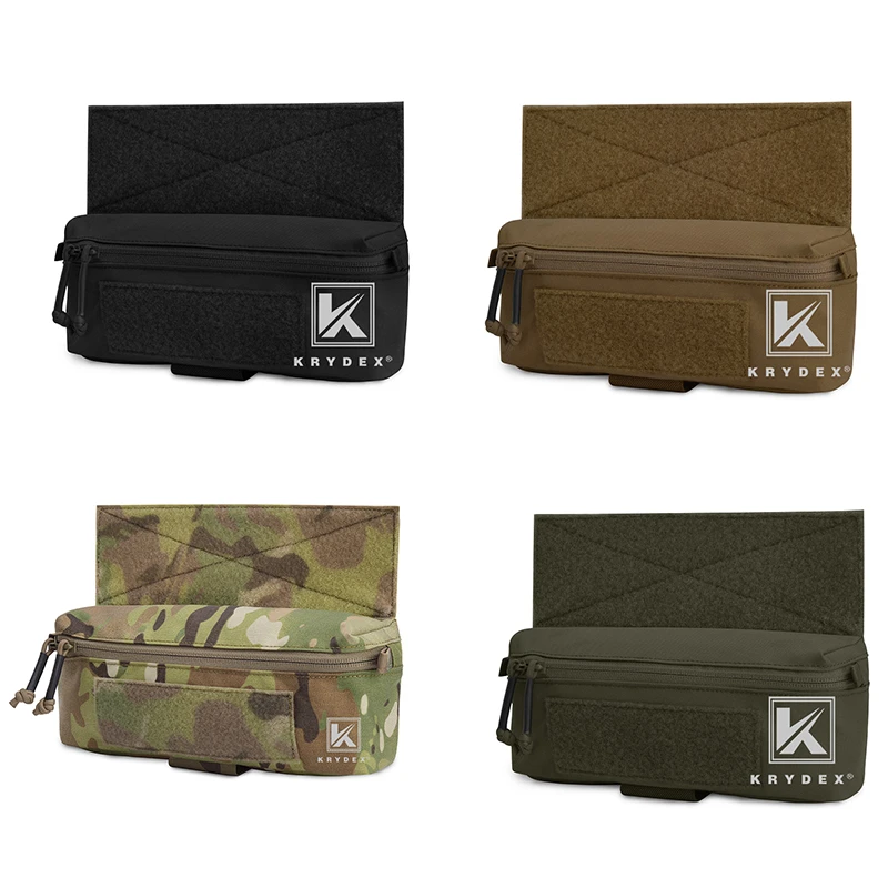 Krydex Tactical Vest Chest Mini Dangler Drop Pouch For Jpc Cpc Lbt D3cr