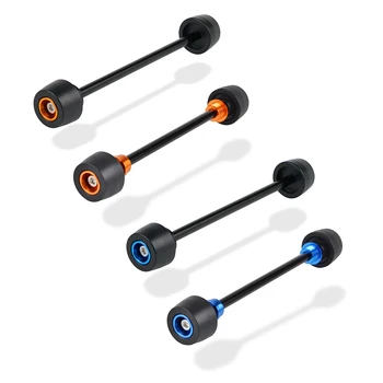 

H2CNC Front Rear Axle Sliders Fits with 22mm Front Axle 20MM Rear Axle FOR HUSQVARNA TE/FE125-501 KTM 125-500EXC/EXC-F/XC-W