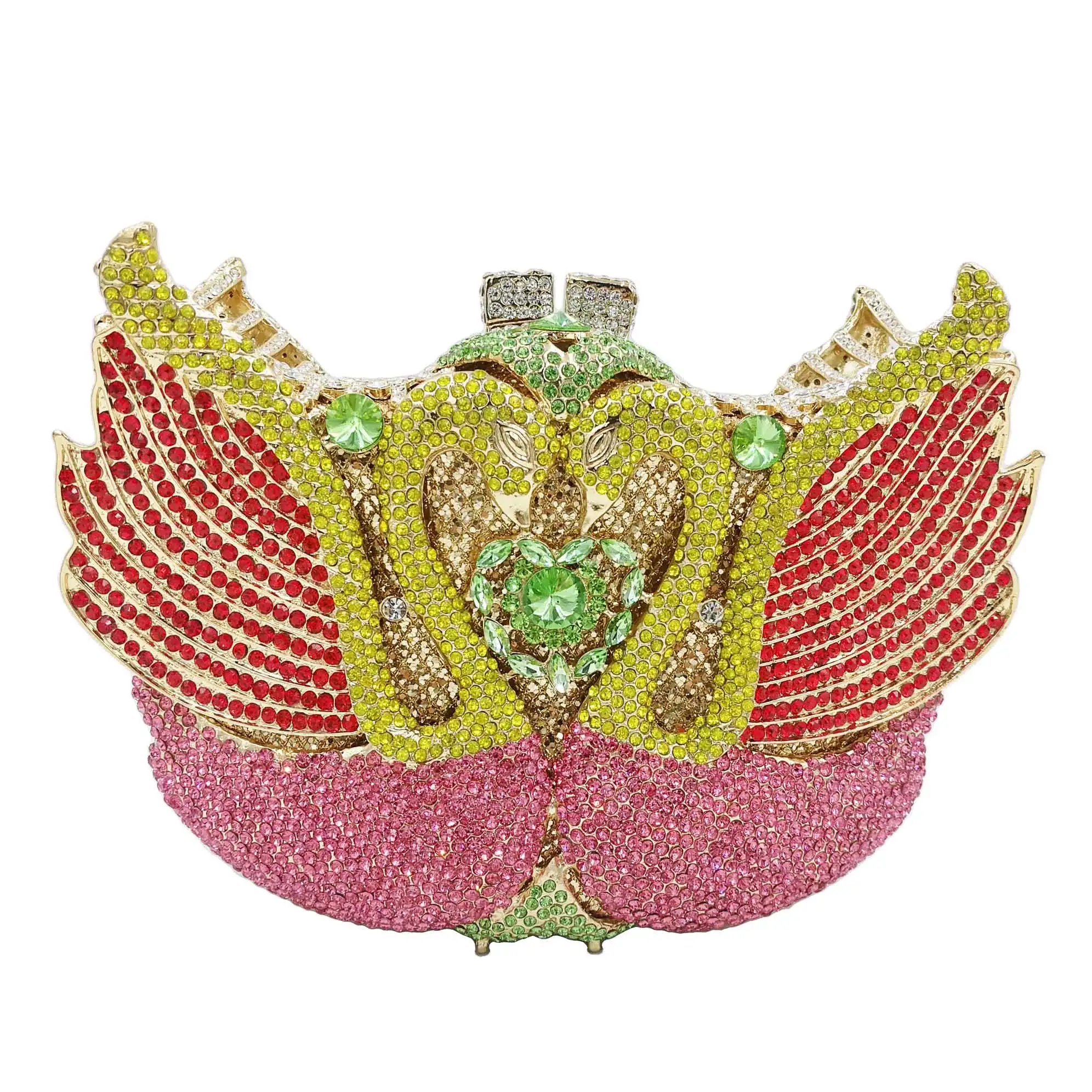 

Fashion Animal Designer Clutch Bags Luxury Crystal Swan Evening Bags Women Party Purse SC041