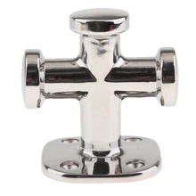 316 нержавеющая сталь Лодка один крест столбик док швартовки сверхмощный