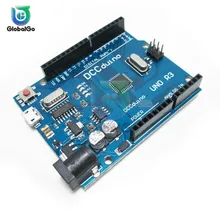 UNO R3 макетная плата ATmega328P CH340 CH340G для Arduino UNO R3 с контактный проводник Интерфейс Micro USB