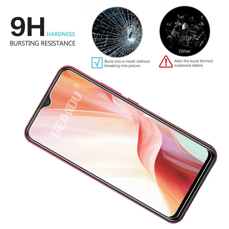 2 шт Полное закаленное стекло для vivo Y11 защита экрана 2.5D 9h закаленное стекло для vivo Y11 защитная пленка