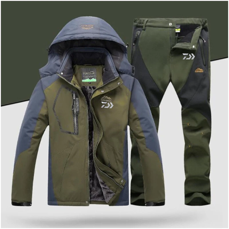 

2020 Fishing Pants Plus Velvet Fishing Fishing Set Outdoor Breathable Fishing Fishing Elastic Pants Sports Men Fishing Clothes