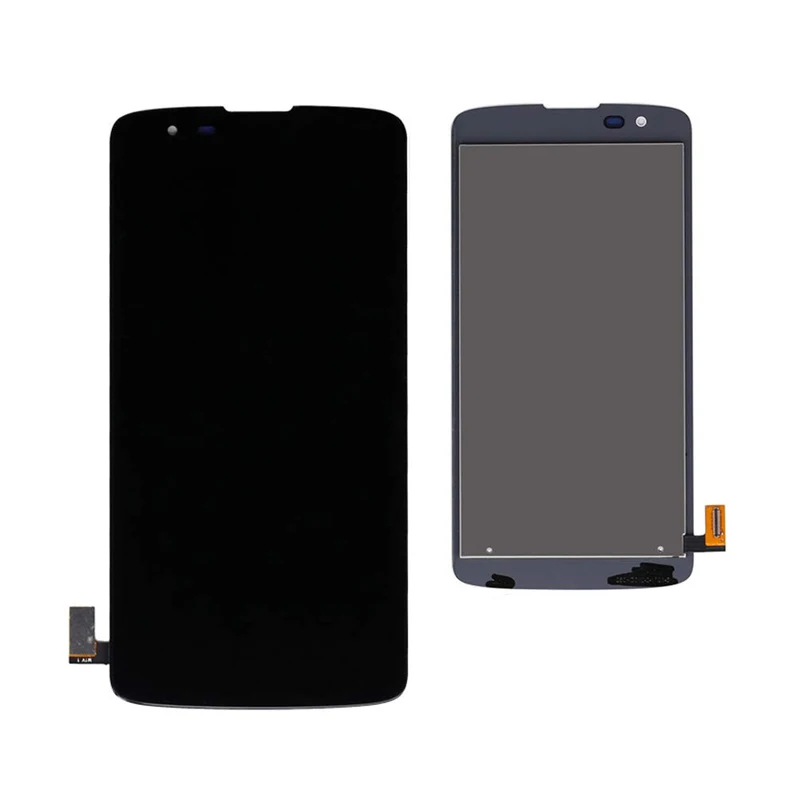 ЖК-дисплей для LG K8 K350 K371 K350N K350E K350DS сенсорный экран дигитайзер сборка черный белый с рамкой