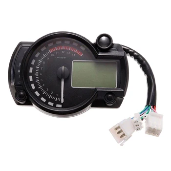 

Motorbike Motorcycle Digital Speedometer Sensor Odometer Tachometer 14000RPM