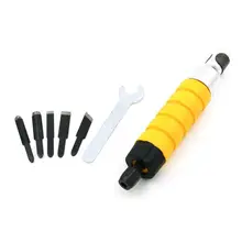 1 Набор, Электрический резной долото с гибким валом, 5 лезвий, набор, ручной инструмент, сделай сам, деревообрабатывающий, вращающийся инструмент