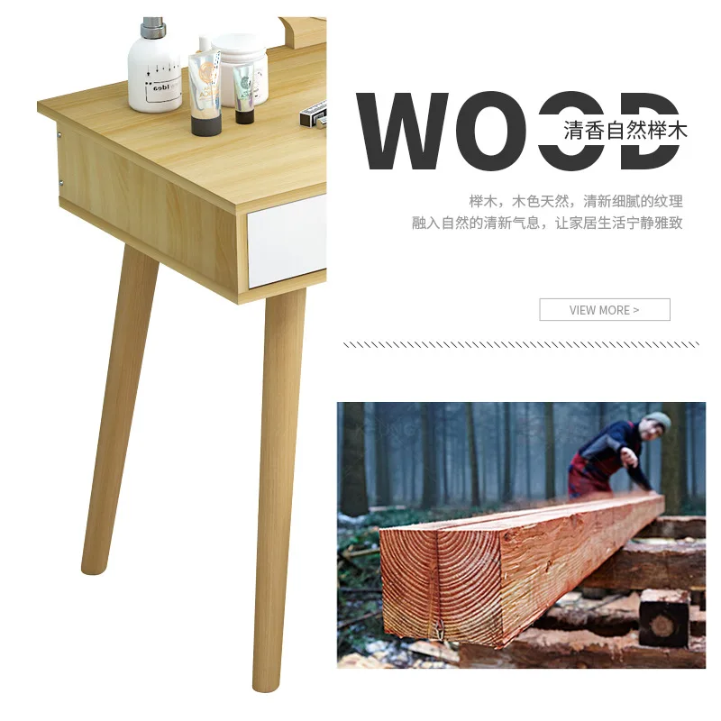 US $128.00 Dressing Table Bedroom Small Apartment Dressing Table Storage Cabinet Modern Minimalist Dressing Cabinet Dressing Table Vanity