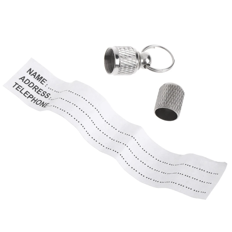 Anti Lost Barrel Tube Collar Dog Tags Pet for Pet Id Tag Name Identity Address