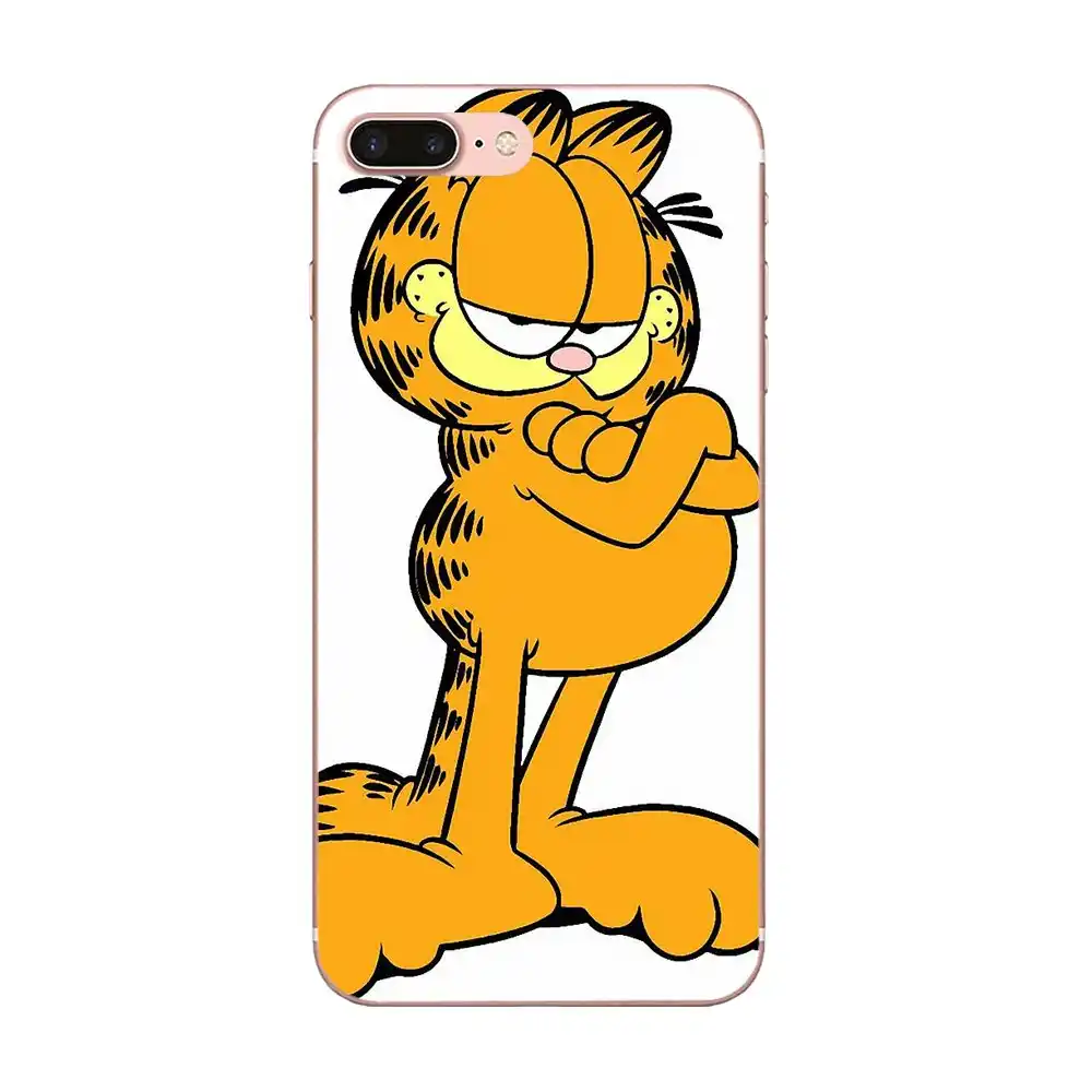 Dessin Anime Mignon Chat Garfield Gif Pour La Galaxie Alpha Note 10 Pro A10 0 0e A30 0 A50 A60 0 A80 0 M10 M M30 M40 Coque En Polyurethane Thermoplastique Aliexpress