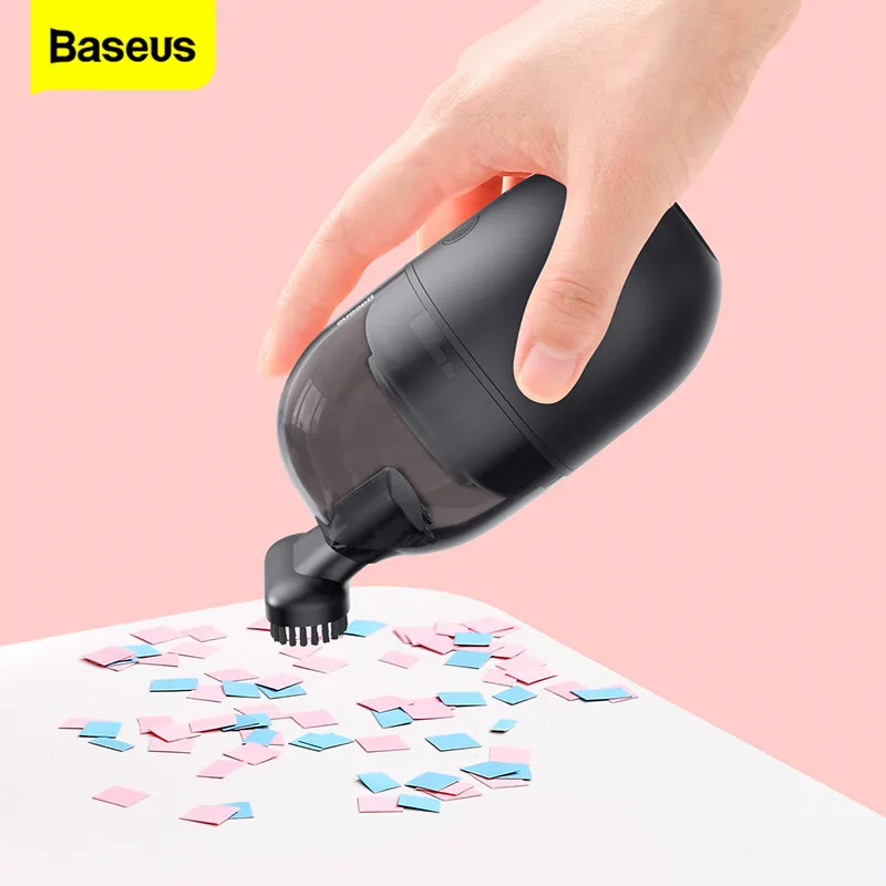 

Baseus C2 Mini Vacuum Cleaner Wireless Portable Vacuum Cleaner Desktop Handheld Vaccum Cleaner Dust Cleaning For Keyboard Office