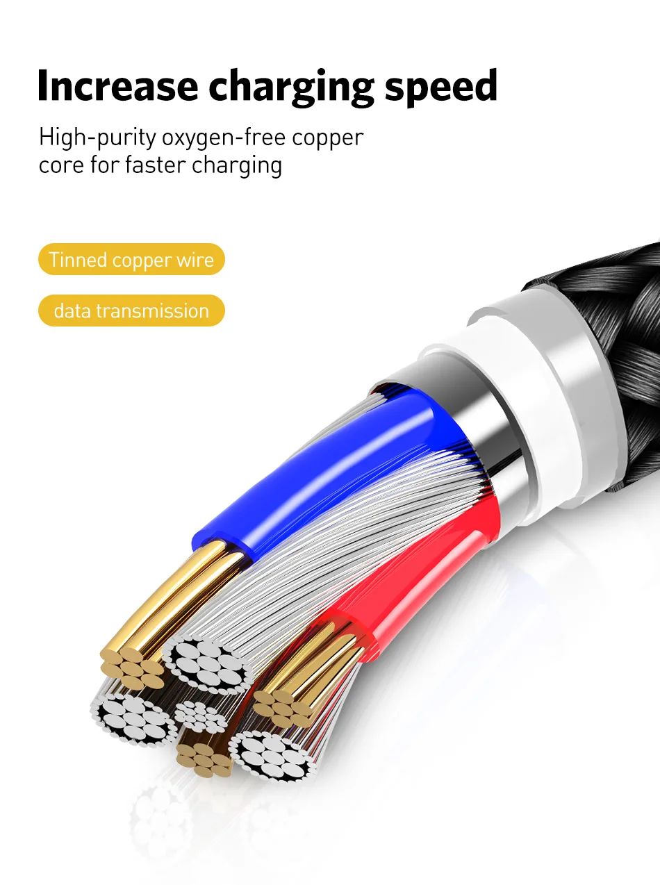 Tkey USB L Тип Магнитный зарядный кабель Micro usb type C зарядный кабель для iphone huawei Быстрый Магнит USB C Шнур адаптер для проводов