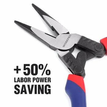 

High-Leverage Pliers Set Long Nose Pliers combination pliers Wire Cable Cutter Tools 50% Labor Power Saving