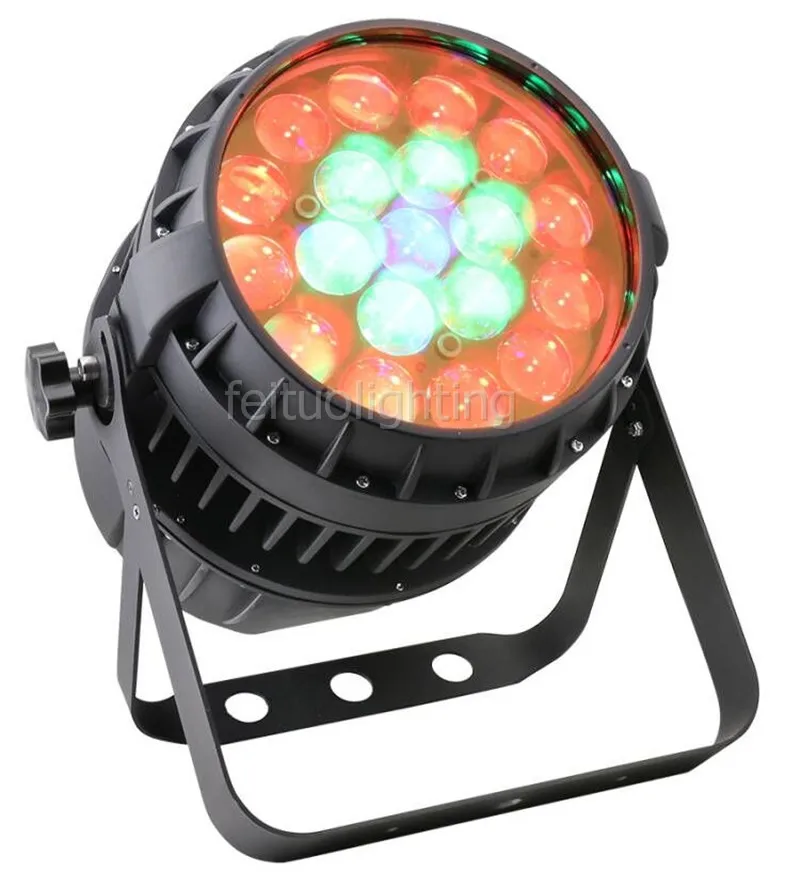 10 шт./лот led par light 19x10 Вт Водонепроницаемый RGBW с переменной фокусировкой IP65 par can light