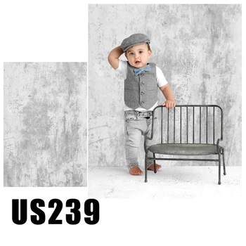 

Photography Backdrops Gray Concrete Wall Photo Background Baby Newborn Children Studio Props photocall US-239