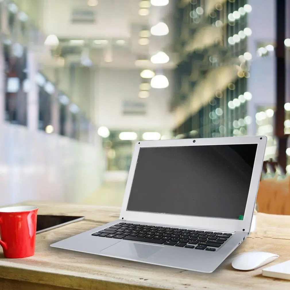 US $168.53 141 Inch QuadCore Laptop With BuiltIn Memory Card Multifunctional Laptop Light Weight Student Office Computer