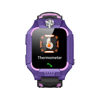 

W02 Children Smart watch Multifunction Full Touch Screen SOS Call LBS Tracking Location Kids Thermometer Waterproof Wristwatch