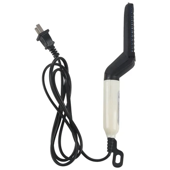 

Multi-Functional Shape Comb Hair Beard Combing Electric Combing Straight Hair Tool Us Plug