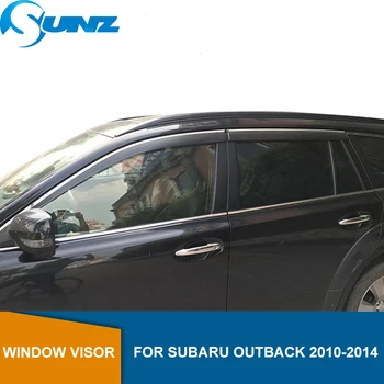 

Side window deflectors rain guard For Subaru Outback 2010 2011 2012 2013 2014 Window Visor Vent Shades Rain Deflector Guard SUNZ