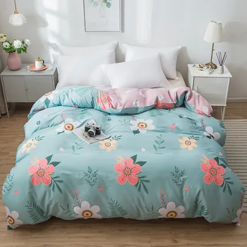

AB Version Dual-sided Duvet Cover Soft Comfortable Cotton Printing Comforter Cover Adult Children Home Textiles Quilt Cover