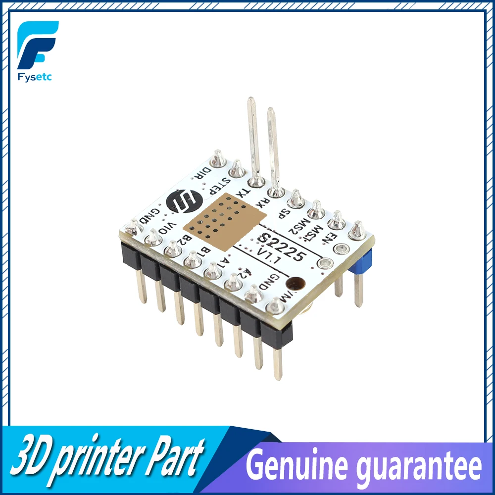 TMC S2225 V1.1 шаговый двигатель драйвер Stepsticks беззвучный 256 микрошаги ток 2A пик UART