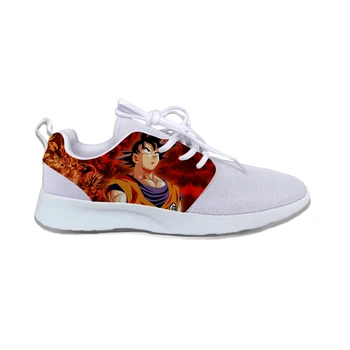 

Japan Anime Dragon Ball Z Super Saiyan Goku Cool Classic Great Sport Running Shoes Casual Breathable 3D Sneakers Kids Boys Girls