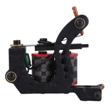 ABVP мощная машина для татуировки из углеродистой стали, 10 катушек для обертывания, Liner Shader, машина для татуировки, катушка, машина для татуировки