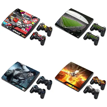 

Vinyl Skin Sticker Protector for PS3 Slim and 2 controller Wrap