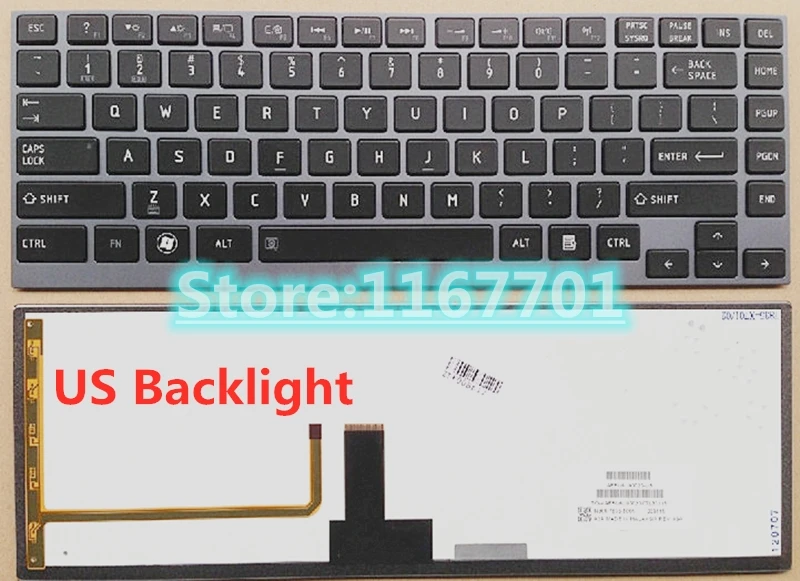 

New org Laptop/Notebook US/UK/EU Backlight Keyboard For Toshiba Z830 Z835 Z930 U800 U800w U840 U900 U920t U930 U945