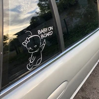 BABY ON BOARD Funny Vinyl Car Sticker