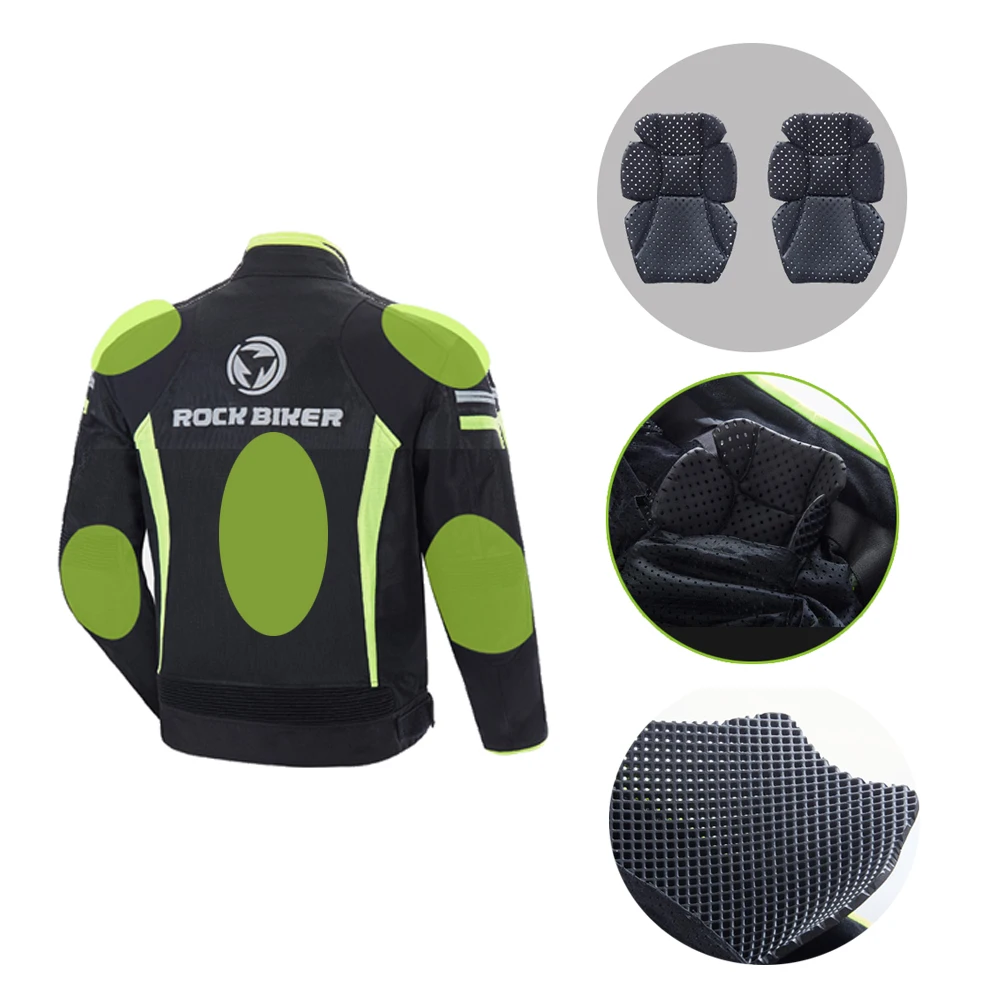 Мотоциклетные защитные куртки мотоциклетные гоночные из дышащей сетки для