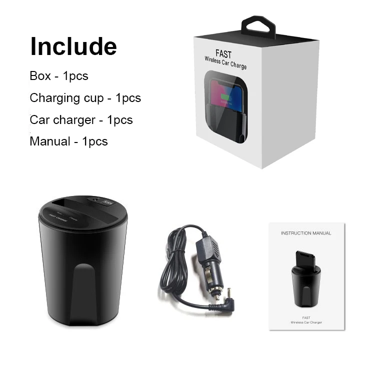 X8 car wireless charging cup (10)