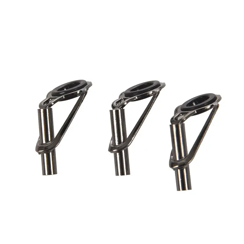 3 Pcs 5mm Eye Inner Dia Fishing Rod Guide Tip Fish Pole Ring Eye