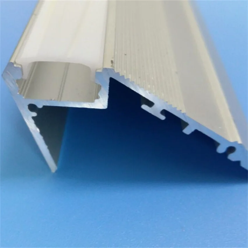 

2M/PCS Surface Mounted Staircase Led Aluminum Profile Stairs Channel Extrusion For Step Light