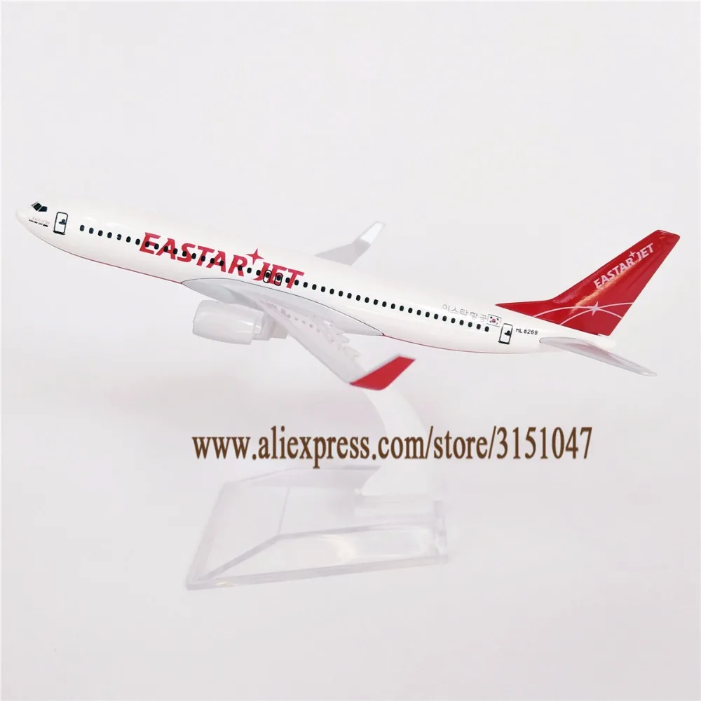 15 м модель воздушного самолета из металлического сплава корейский EASTAR JET Alirines B737