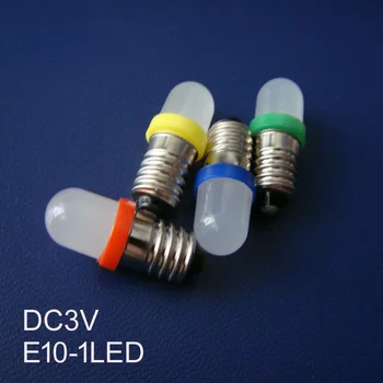 

High quality 3V E10,E10 light 3V,E10 led indicator light 3V,E10 DC3V,E10 led bulb light 3V,E10 led 3VDC free shipping 1000pc/lot